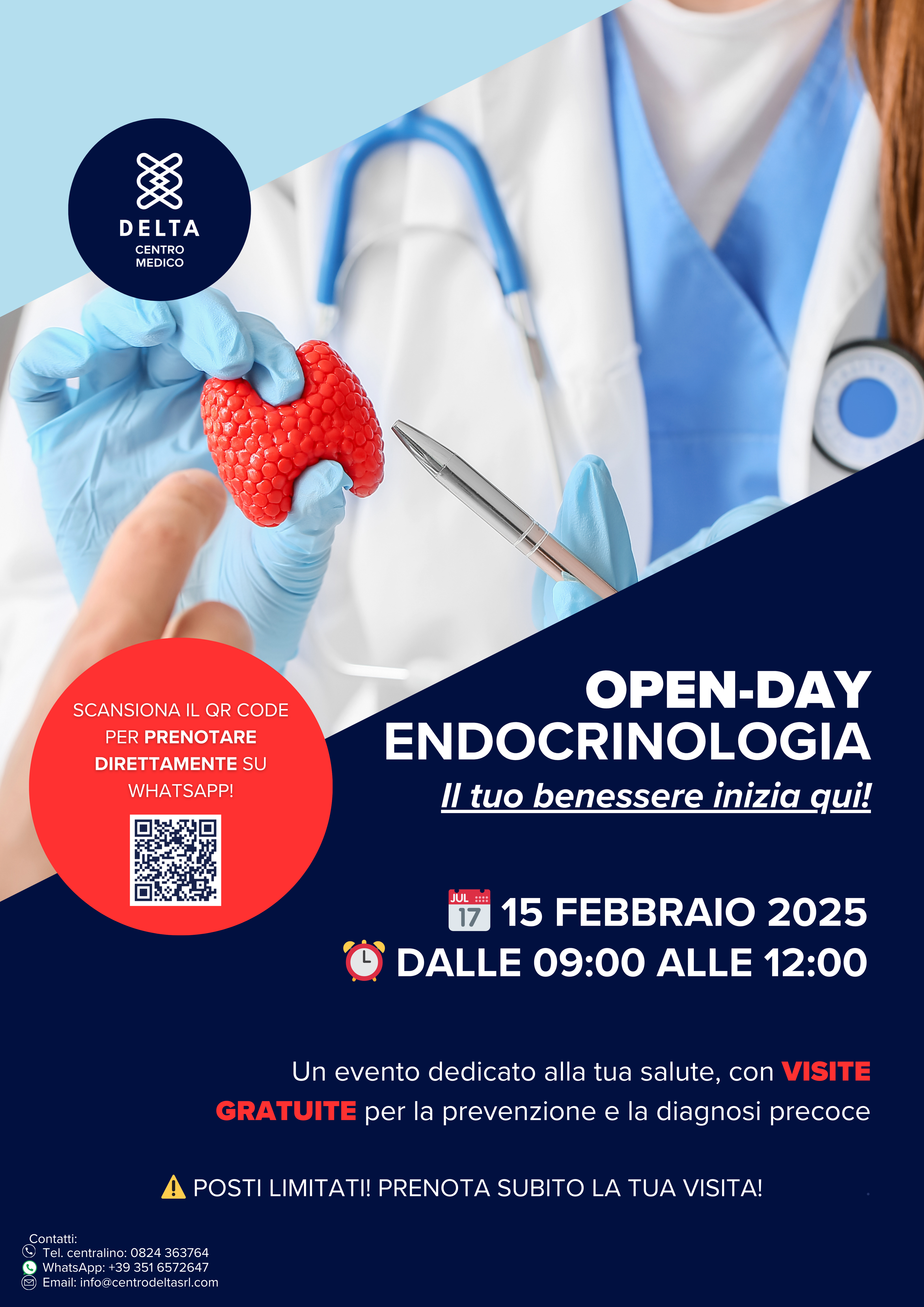 Giornata di Prevenzione Endocrinologica: Una Visita Può Fare la Differenza